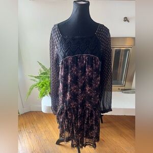 Free People Elsie Dress Midnight Garden